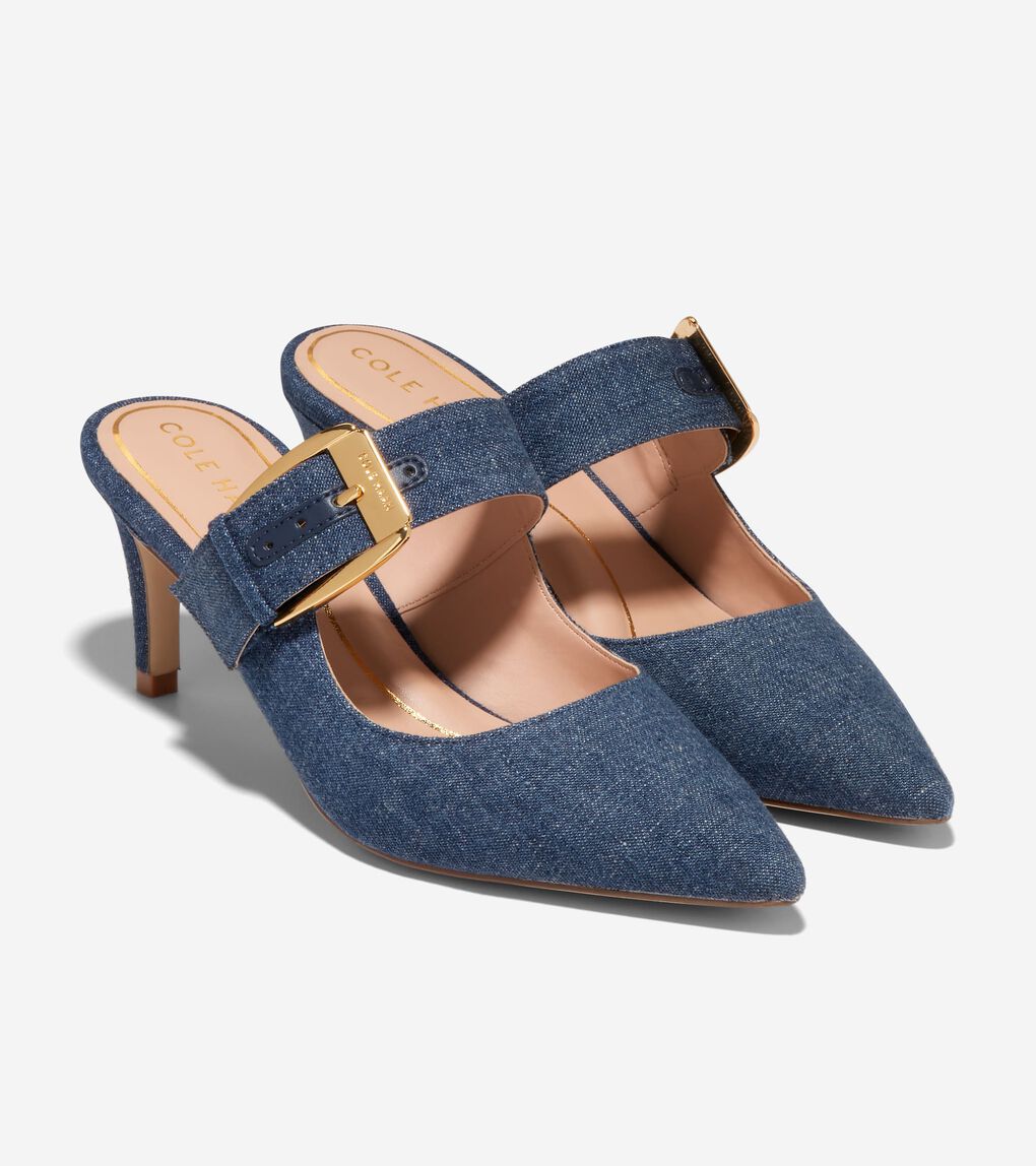 VANDAM BUCKLE MULE 65MM